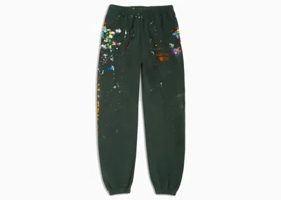 Pre-owned Gallery Dept. Men's  Painted Property Sweat Pants In Green