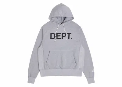 Pre-owned Gallery Dept. Men's  P/o Hoodie In Heather Grey In Gray