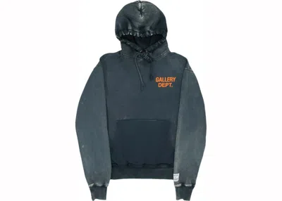 Pre-owned Gallery Dept. Men's  Reversible French Logo Hoodie In Black