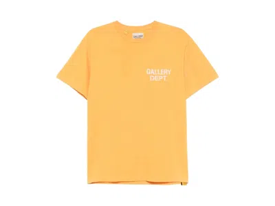 Pre-owned Gallery Dept. Men's  Souvenir Tee Shirt In Bright Orange