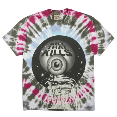 Pre-owned Gallery Dept. Men's  Totally Rod T-shirt In Tie Dye In Multi