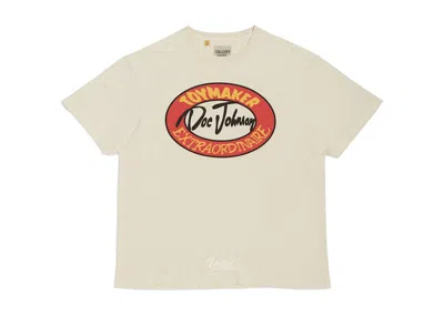 Pre-owned Gallery Dept. Men's  Toymaker Doc Johnson Tee Shirt In Antique White/cream