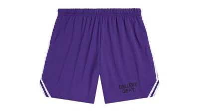 Pre-owned Gallery Dept. Men's  Venice Court Shorts In Purple