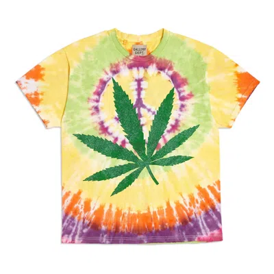 Pre-owned Gallery Dept. Men's  Weed T-shirt In Tie Dye In Multi