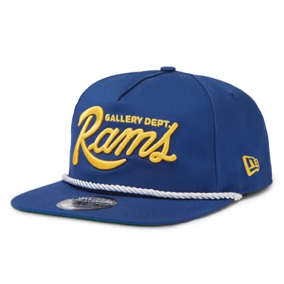 Pre-owned Gallery Dept. Men's  X La Rams New Era Hat In Royal