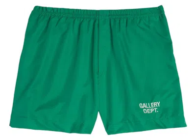 Pre-owned Gallery Dept. Men's  Zuma Nylon Shorts In Green