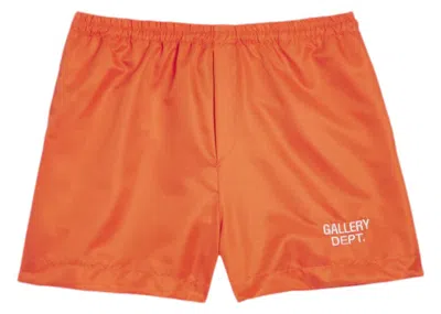 Pre-owned Gallery Dept. Men's  Zuma Nylon Shorts In Orange