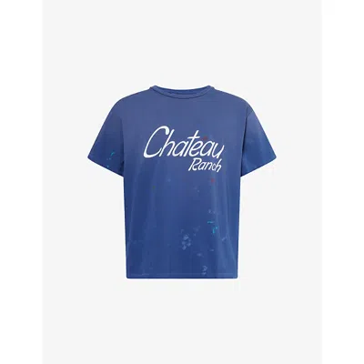 GALLERY DEPT. MENS GALLERY DEPT CHATEAU RANCH PRINTED COTTON T-SHIRT