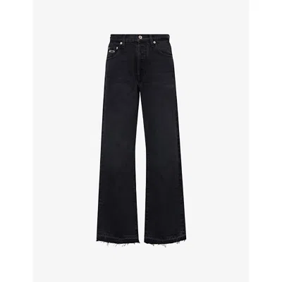Gallery Dept. Mens Gallery Dept Melrose Straight-leg Denim Jeans In Black