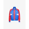 Gallery Dept. Mens Red/royal/white Jude Contrasting-panel Shell Jacket In Multi