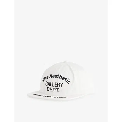 GALLERY DEPT. MENS WHITE THE AESTHETIC COTTON BASEBALL CAP