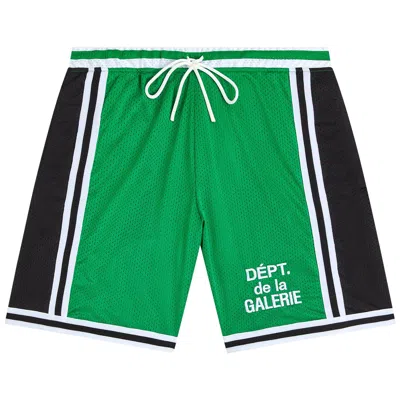Pre-owned Gallery Dept. Miami Court Short 'kelly Green/black' | Men's Size Xxl