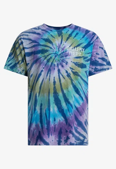 Gallery Dept. Miami Tie-dye Logo T-shirt In Multi