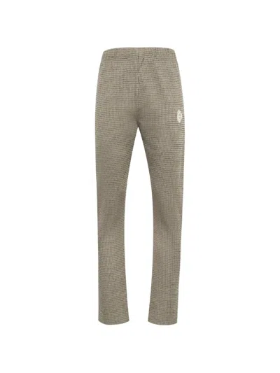 Gallery Dept. Micro-plaid Track Trousers In Nude