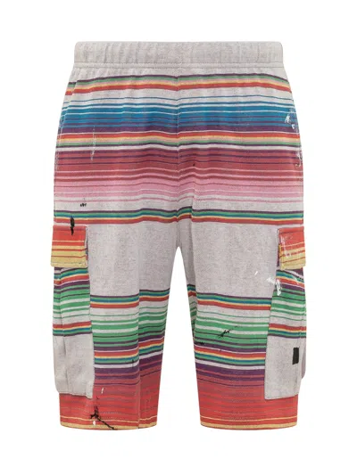 Gallery Dept. Mini Cargo Shorts In Multi