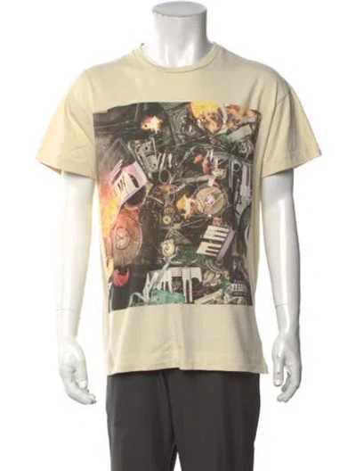 Pre-owned Gallery Dept. Misery T Shirt Graphic Print T-shirt In Neutrals