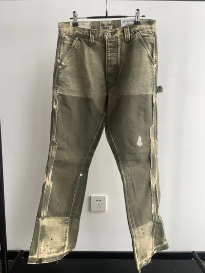 Pre-owned Gallery Dept. . Moss Carpenter Pants In Green