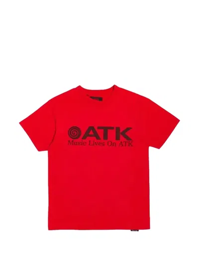 Gallery Dept. Music Lives On Atk T-shirt In Red