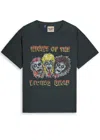 Gallery Dept. Mens Night Of The Living Dead Graphic-print Cotton T-shirt Graphite In Blue