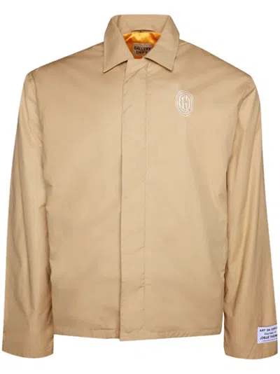 Gallery Dept. Offsite Logo-embroidered Jacket In Neutrals