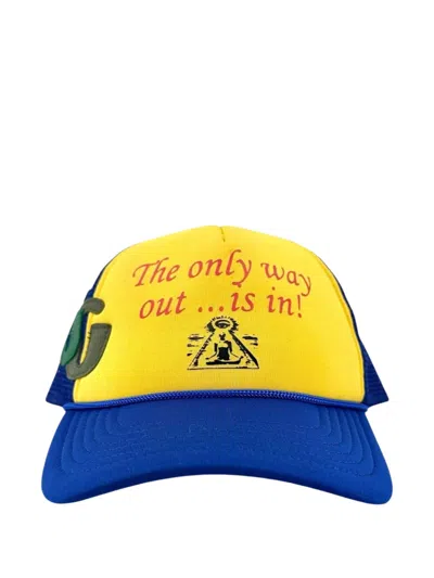 Gallery Dept. Only Way Out Trucker Hat In Yellow
