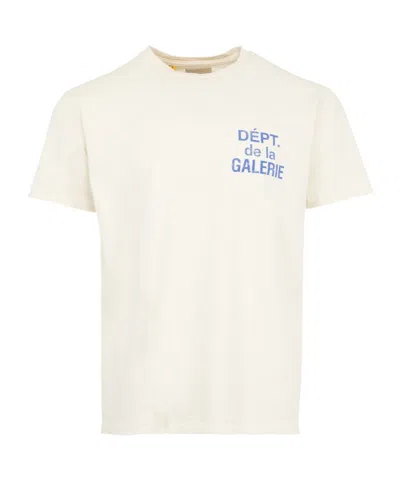 Gallery Dept. Open-necked Black Shirt In White