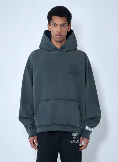 Gallery Dept. Oversized Cotton-blend Hooded Sweatshirt In Green