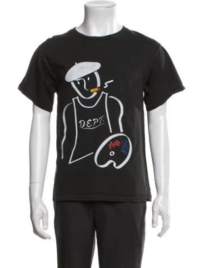 Pre-owned Gallery Dept. Palette Graphic Print T-shirt In Black