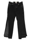 Gallery Dept. Panelled Jeans In Black