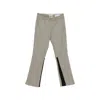 Gallery Dept. Check Panel Trousers In Gray
