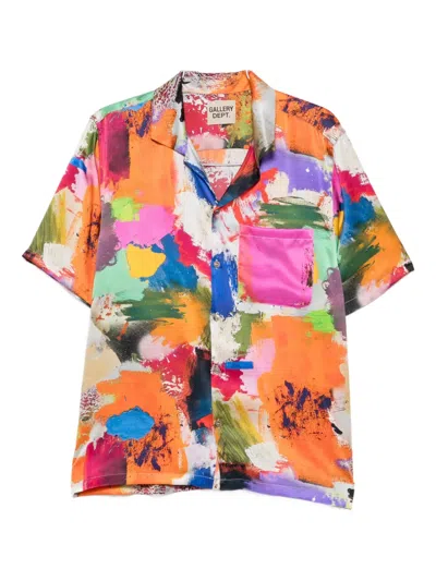 Gallery Dept. Parker Brush-print Shirt In Multi