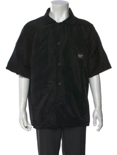 Pre-owned Gallery Dept. Parker Short Sleeve Shirt In Black