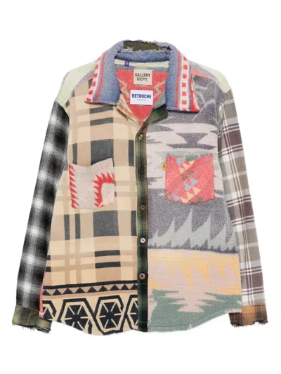 Gallery Dept. Patchwork Shirt In Multi