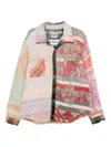 Gallery Dept. Patchwork Shirt In Multi