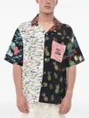 Gallery Dept. Patchwork Short-sleeve Shirt In Multi