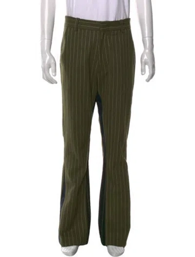 Pre-owned Gallery Dept. Pinstripe Carpenter Pants W/ Tags In Green