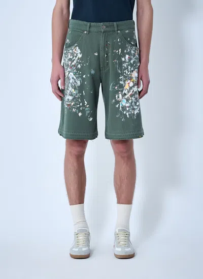 Gallery Dept. Platoon Painter Shorts In Green