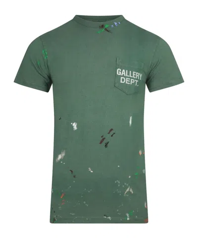 Gallery Dept. Printed Polo Shirt In Green