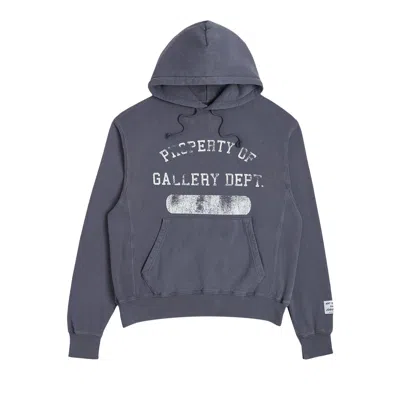 Pre-owned Gallery Dept. Property Of Hoodie 'vintage Washed Navy' In Blue