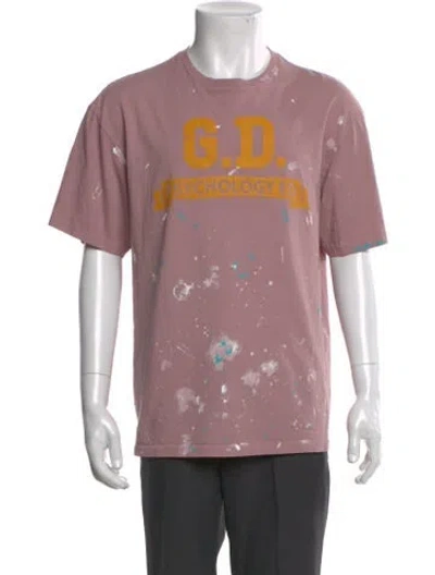 Pre-owned Gallery Dept. Psychology Ed Graphic Print T-shirt In Purple