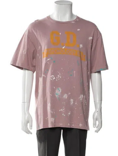 Pre-owned Gallery Dept. Psychology Ed Graphic Print T-shirt In Purple