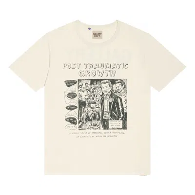 Pre-owned Gallery Dept. Ptg Tee 'light Archival' | Tan | Men's Size L In Brown
