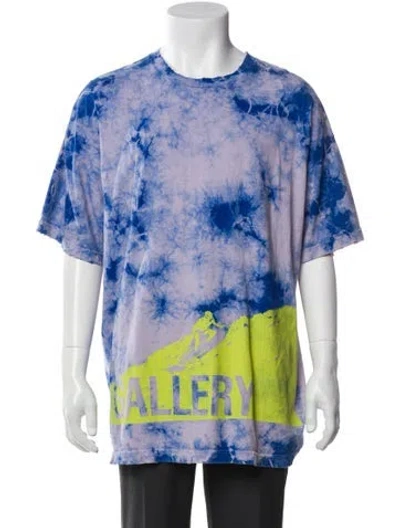 Pre-owned Gallery Dept. Rad Surf Tie-dye Print T-shirt In Blue