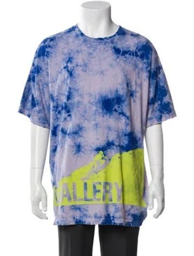 Pre-owned Gallery Dept. Rad Surf Tie-dye Print T-shirt In Blue
