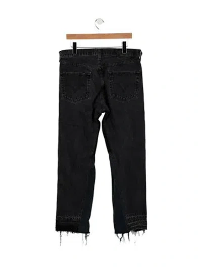 Pre-owned Gallery Dept. Ready La Flare Skinny Jeans In Black