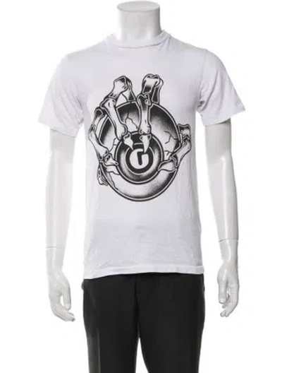 Pre-owned Gallery Dept. Recall Them All Graphic Print T-shirt In White
