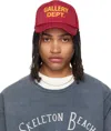 Gallery Dept. Mesh Panel Cap In Red