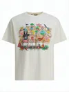 Gallery Dept. Relaxed-fit Graphic Print T-shirt With Theater Characters In White