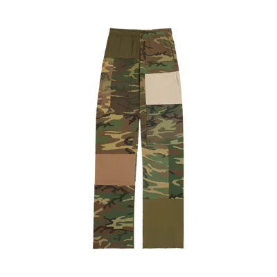 Pre-owned Gallery Dept. Retouche Camo Patchwork Kenzie 'mixed Camo' | Green | Men's Size 30