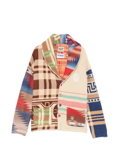 Gallery Dept. Retouche Rae Patchwork Cardigan In Multi